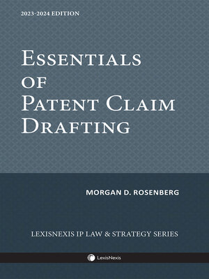 cover image of Essentials of Patent Claim Drafting
